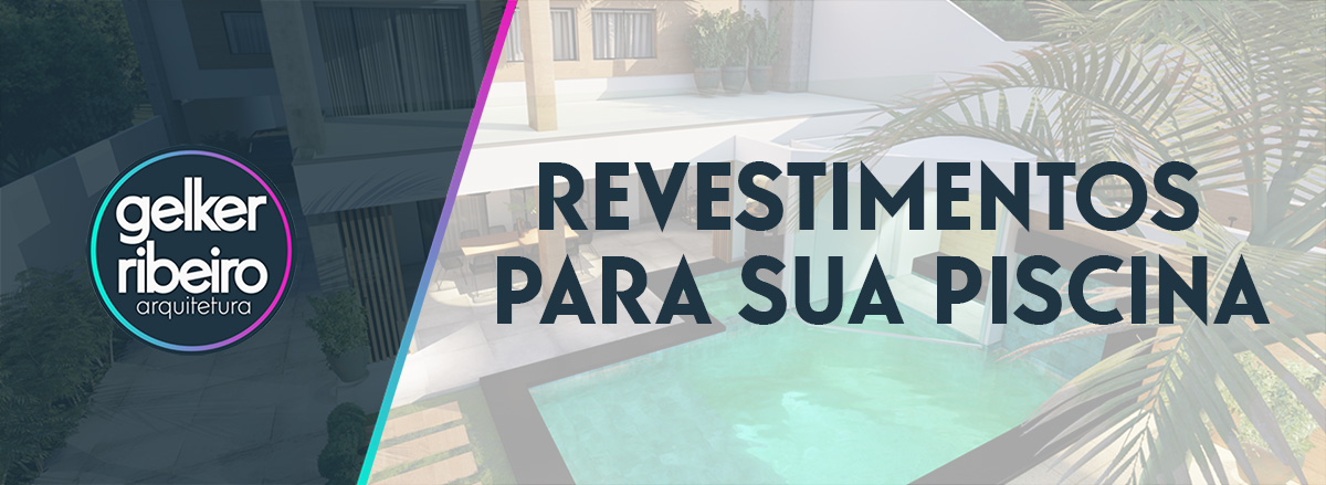 revestimentos para a piscina