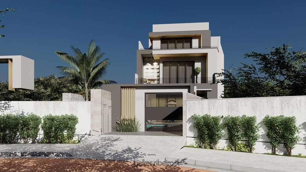 Projeto Casa Contemporânea Riviera Del sol