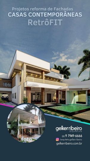 Projeto de reformas retofit de fachadas trasnformação para Contemporânea Barra da Tijuca Fachadas moderna